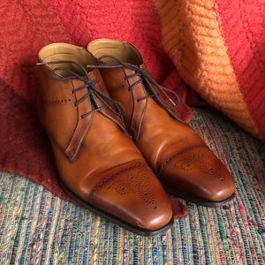 M 8 1/2 or W 10/41- Luxury Magnanni Praga Lace Ups